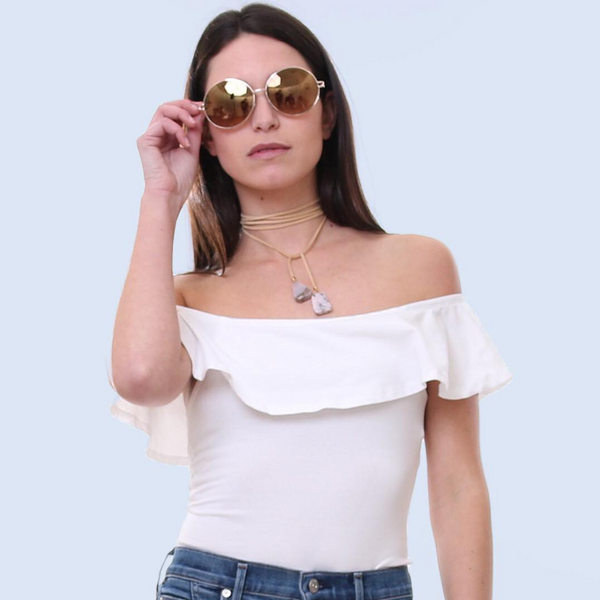 Ruffles: Flirty Feminine Frills On Dresses & Blouses