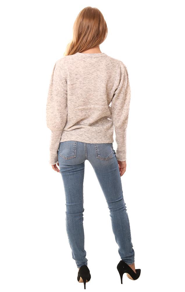 RD Style Sweaters Long Sleeve Grey Knit Sweater