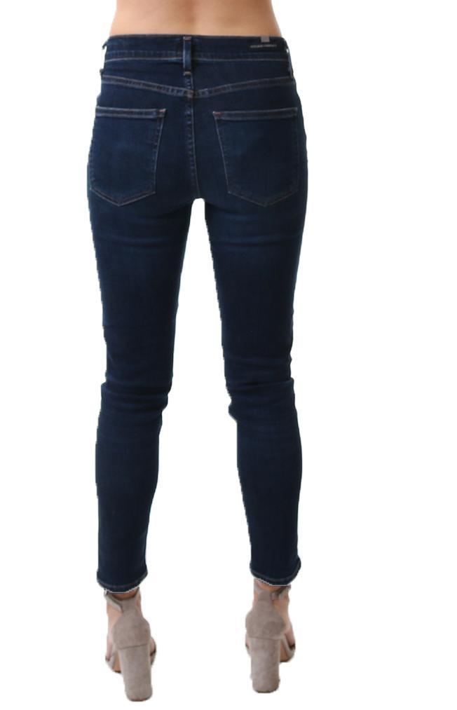 Citizens of Humanity Denim Blue Rocket Crop Jeans