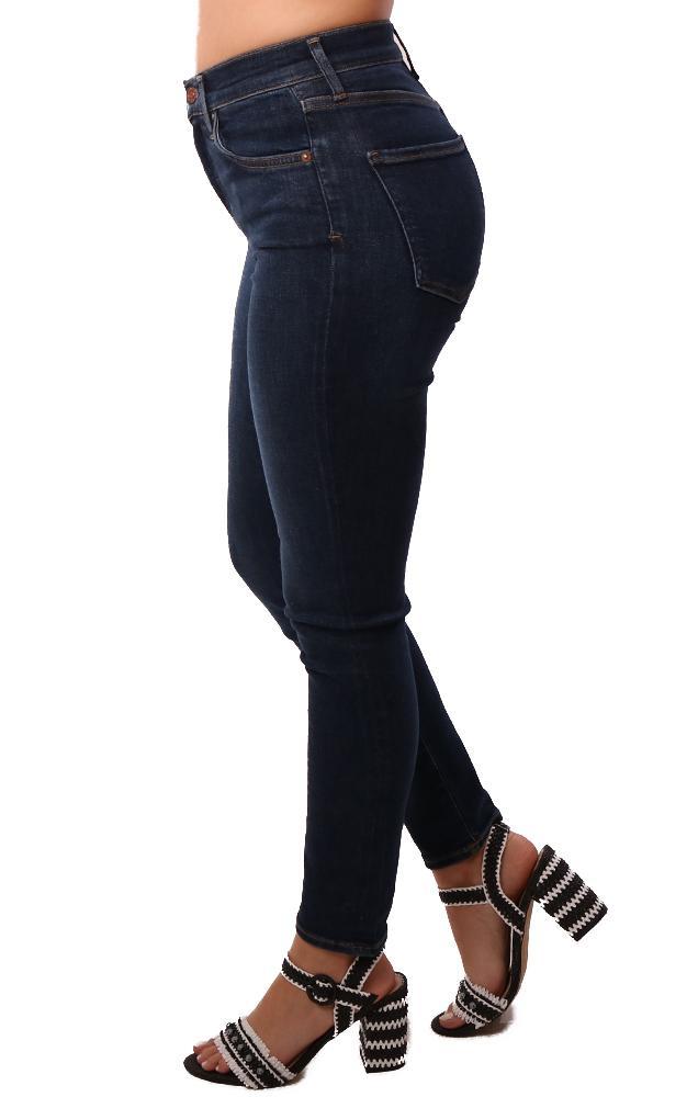 A GOLD E Denim Mid Rise Ankle Skinny Classic Jeans