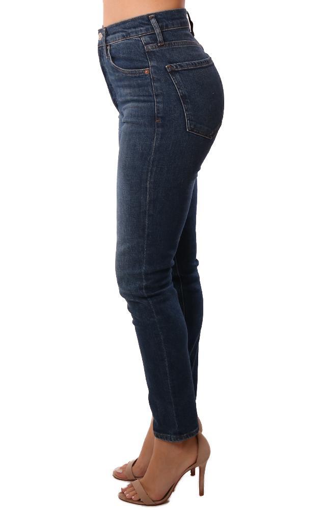 A GOLD E Denim High Rise Slim Skinny Ankle Skinny Blue Jean