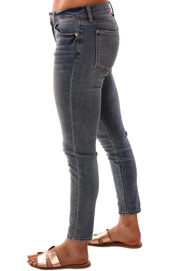 7 For All Mankind Jeans Ankle Skinny Blue Denim Summer JEans