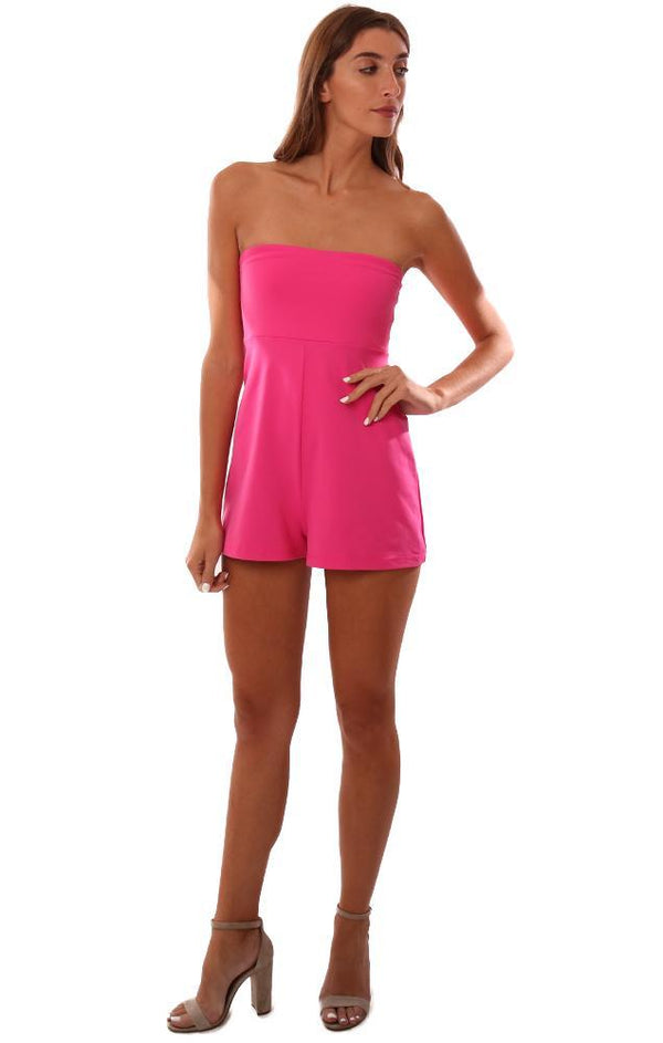 Susana Monaco Rompers Strapless Stretchy Romper